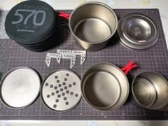 EVERNEW Ti 570FD スタッキングセット - メルカリ