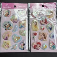 【新品未開封】ディズニー プリンセス カプセルシールのサムネイル