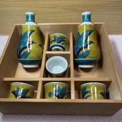 九谷焼 木箱酒器セットのサムネイル