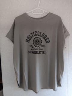 ロゴプリント 半袖Tシャツ カーキのサムネイル