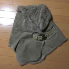 faithful FANATIC ラビットファー ポンチョ WASHのサムネイル