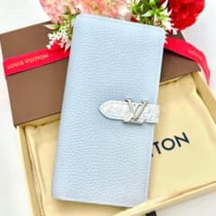 【新品未使用✨限定モデル✨】ルイヴィトン ヴェルティカル 長財布 クロコ ラメのサムネイル