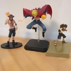 ONE PIECE 이치 반 쿠지 A상 수수께끼의 남자 에이스 루피 피규어