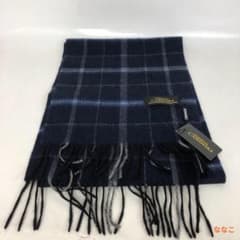 CRESWICK CASHMERE クレスウィックカシミヤ ネイビー チェックのサムネイル