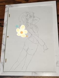 s*p様 アズミ　額装入り直筆イラスト A4サイズ資料 ポスター ガールズ＆パン s*p様 アズミ 額装入り直筆イラスト A4サイズ資料 ポスター ガールズ