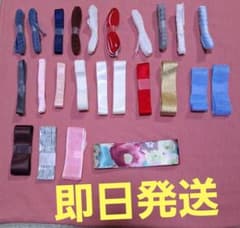 リボンのセット　多様な色のサムネイル