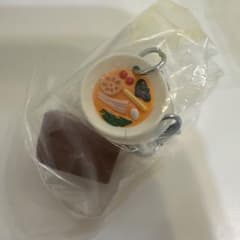 マーラータンめじるし ミニチュア ラーメン キーホルダー カプセルトイのサムネイル