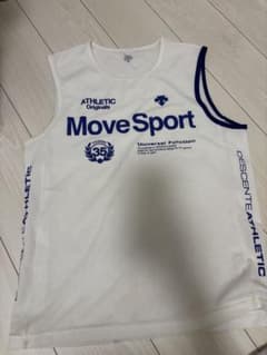 DESCENTE MoveSport ノースリーブシャツ ホワイトのサムネイル