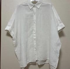 SLOBE IENA リネンコットンBOXシャツ 半袖 ハーフ - メルカリ