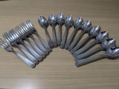 ​【大量78本】燕三条トーダイ カトラリーセット（スプーン50本フォーク28本） 大量78本】燕三条トーダイ カトラリーセット（スプーン50本フォーク28