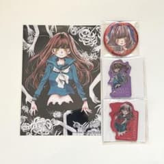 りぼんカフェ 絶叫学級 缶バッジ アクリルステッカー ブロマイド