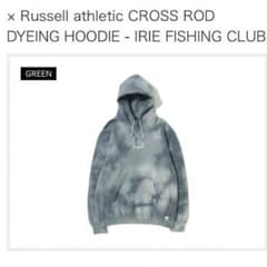 【送料込】新品☆IRIEFISHINGCLUB新作フーディーグリーンLサイズのサムネイル