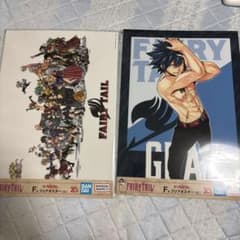 フェアリーテイル一番くじ F賞 クリアポスター 全員集合 グレイ - メルカリ