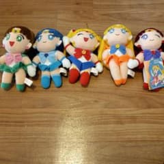 超美品 セーラームーン ぬいぐるみ 5体セット 1993年 - メルカリ