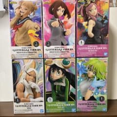 僕のヒーローアカデミア GLITTER＆GLAMOURS 初版品6種セット 僕のヒーローアカデミア GLITTER&GLAMOURS 麗日お茶子 5体 - メルカリ