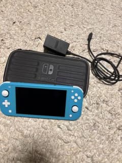 【ケース・充電器付き】Nintendo Switch Lite ターコイズ 本体のサムネイル