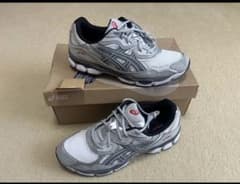 ASICS GEL-NYC ホワイト/スティールグレー 28.5cmのサムネイル
