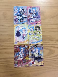 ひみつのアイプリカード ビビ 6枚セットのサムネイル