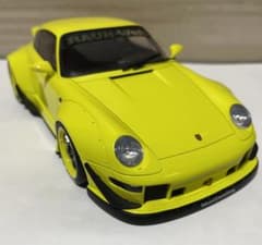 GTスピリット 1/18 RWB 993 ダックテール ネオンイエロー - メルカリ