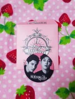東方神起☆ファンミ 缶バッチのサムネイル