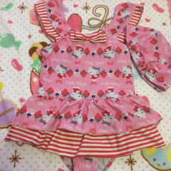 FU☆mamさま専用☆120☆サンリオキティちゃんの水着セットのサムネイル
