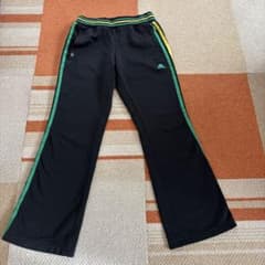 adidas archive フレアパンツ ジャージ ラスタ ジャマイカカラーのサムネイル