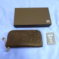 送料無料!極美品★Cramp/クランプ ラウンドファスナー長財布ロングウォレットのサムネイル