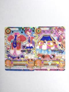 アイカツカード ポニーランド ブラウス スカート セットのサムネイル