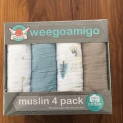 weegoamigoおくるみ muslin 新品未使用!のサムネイル