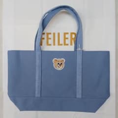 ✴︎美品✴︎LOVERARY BY FEILER オールドテディ　ブルー　Ｌサイズ LOVERARY BY FEILER】オールドテディ バッグ ライトブルー - メルカリ