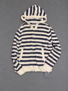 【未使用】GELATO PIQUE HOMME ボーダー ジップアップパーカーのサムネイル