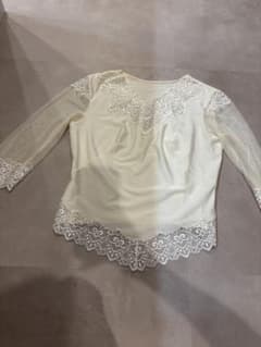 POLA Lacedii レーススリップ ホワイト Lサイズのサムネイル