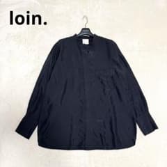 美品 ロワン シルク100% ブラウス 井川遥 とろみ オーバーサイズ 黒