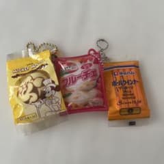 ミニチュア 食品マスコット 3個セットのサムネイル
