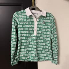le coq sportif レディース ゴルフウェア 長袖シャツMのサムネイル