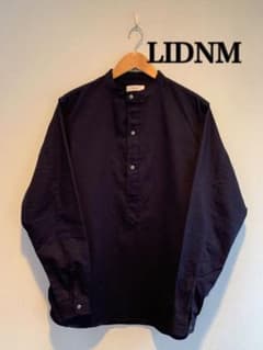 LIDNM/オックスフォードシャツ/ネイビーのサムネイル