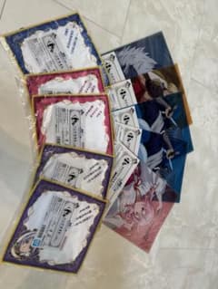 이치 반 쿠지 BANDAI 클리어 파일 & 핸드 타월 환생했더니 슬라임이었던 건
