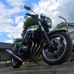 ZRX400 ヨシムラサイクロン フルチタン マフラー - メルカリ