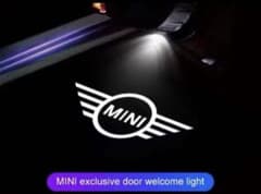 【新品】 MINI　ミニクーパー ウェルカムライト 2個　ドアランプ　 ミニのサムネイル