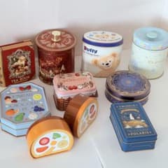 缶ケース バレンタイン 紅茶缶 スイーツ お菓子缶 リラックマ ディズニー 他