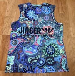 JINGER ランニング ノースリーブ タンクトップ ユニセックス　Sサイズ。のサムネイル