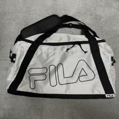 FILA ボストンバッグ ホワイト/ブラックのサムネイル