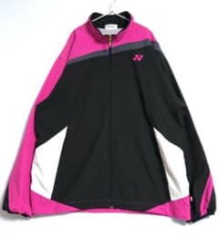 美品YONEX ウォームアップウェア S ピンク/ブラック　上下セット 美品 YONEX ウォームアップウェア ヒートカプセル L ブラック ピンク