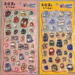 【国内正規品】お文具といっしょ チェリジェムステッカーのサムネイル
