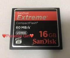 ❤️在庫最後の１個です❤️SanDisk CFカード✨❤️16GB❤️のサムネイル