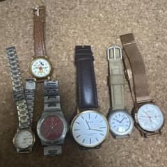 腕時計まとめ売り【ジャンク】7本セット 腕時計まとめ売り【ジャンク】6本セット - メルカリ