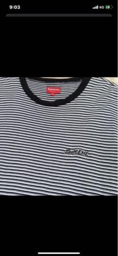 Supreme ストライプ Tシャツ XLのサムネイル