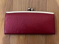 レア激かわ マリークワント MARY QUANT 長財布 がま口（箱あり