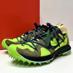 OFF-WHITE × NIKE ZOOM テラカイガー 5 /E.Green - メルカリ
