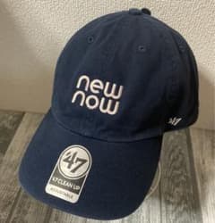newnow 榮倉奈々 ニューナウ ネイビー 47 キャップ 帽子 - メルカリ